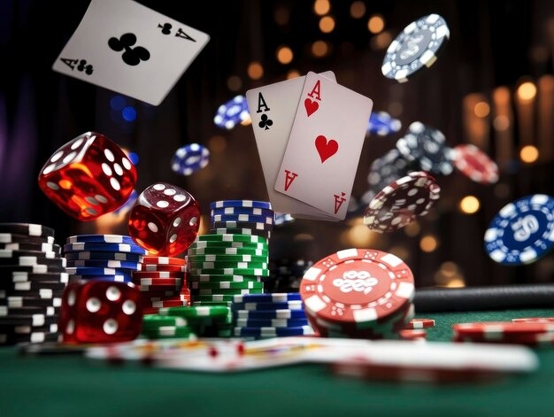 Casino Hold'em live dealer table on rupiahtoto alternatif